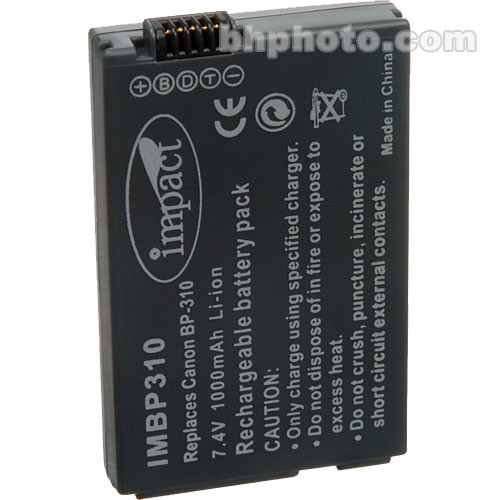 Impact BP-310 Lithium-Ion Battery Pack (7.4v, 1000mah)