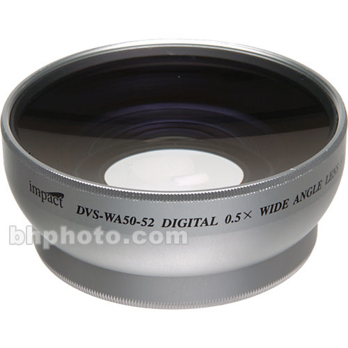 Impact DVS-WA50-52 52mm .5x Hi-Grade Wide Lens