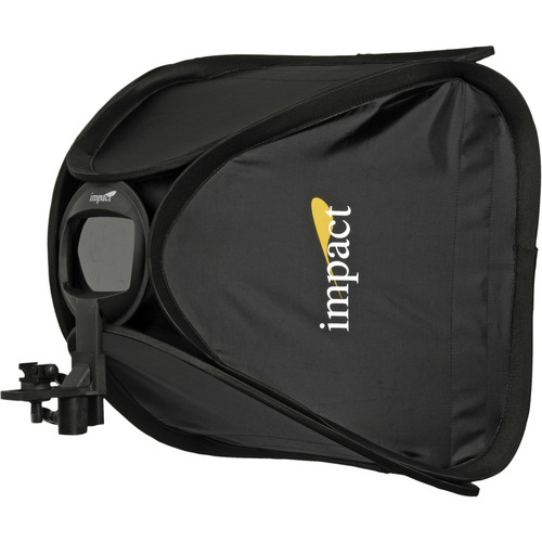 Impact Quikbox Softbox with Shoe Mount Flash Bracket (15 x 15")