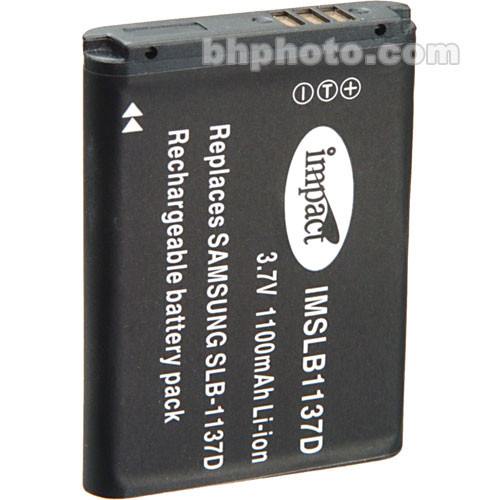 Impact SLB-1137D Rechargeable Lithium-Ion Battery (3.7v, 1200mAh)