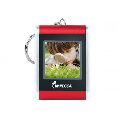 Impecca DPV-150R 1.5" Digital Photo Keychain (Red)