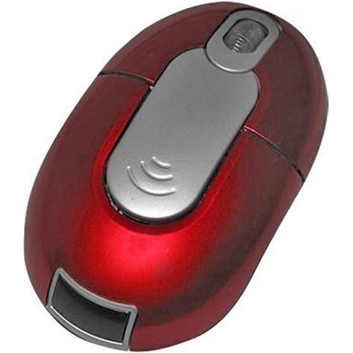 Impecca WM700 Wireless Optical Mouse (Red/Silver)