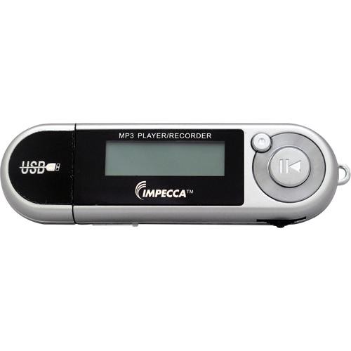 Impecca MP 1802F MP3 Player with FM Tuner (8GB, Silver)