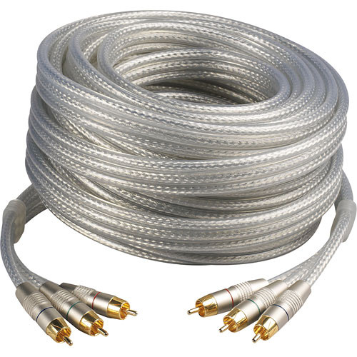 InFocus ROHS Component Video 3-RCA Male to 3-RCA Male Cable - 33'