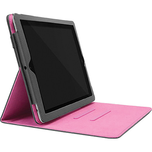 Incase Book Jacket Select for the iPad 2 and new iPad (Dark Gray/Pink)