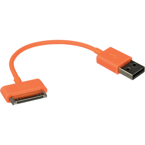 Incase 6" Sync and Charge Cable (Fluro Orange)