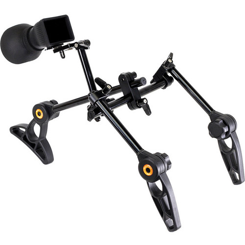 IndiPRO Tools DSLR Gunner Two-Handle Camera Rig With Viewfinder