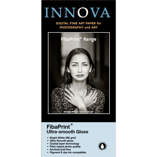 Innova FibaPrint Ultra Smooth Gloss Paper (17 x 22", 50 Sheets)