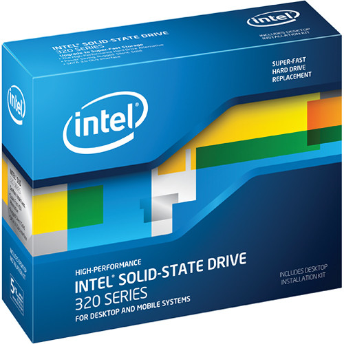 Intel 80GB SSD 320 Series 2.5" SATA MLC Internal Drive
