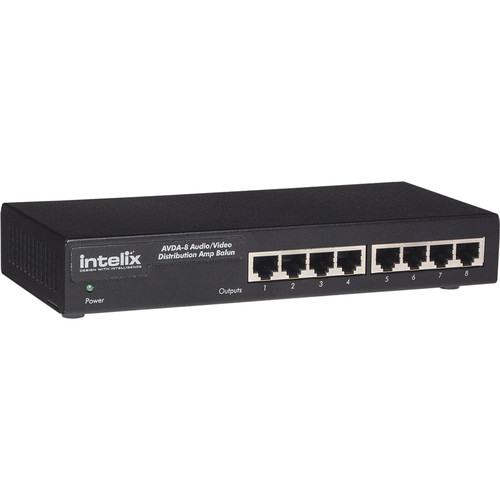 Intelix AVDA-8-F Audio/Video Distribution Amplifier Balun