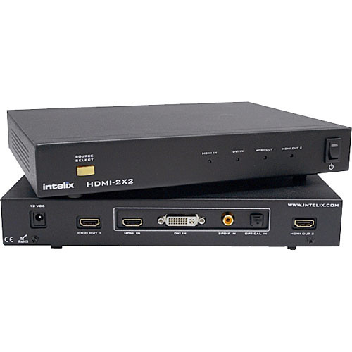 Intelix HDMI-2X2 1080p Distribution Amplifier
