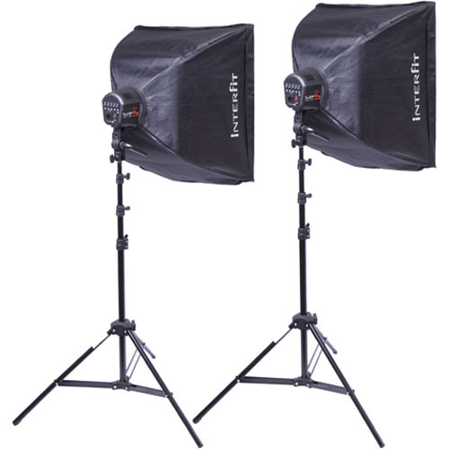 Interfit Super Cool-lite 5 Two Light Kit (120V AC)