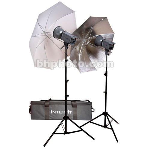 Interfit Stellar 300 2 Monolight Umbrella Kit