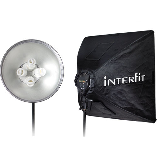 Interfit Super Cool-lite 4 One-Head Fluorescent Kit (120VAC)