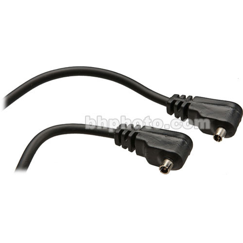 Interfit PC Male to PC Male Sync Cord - Straight - 12"