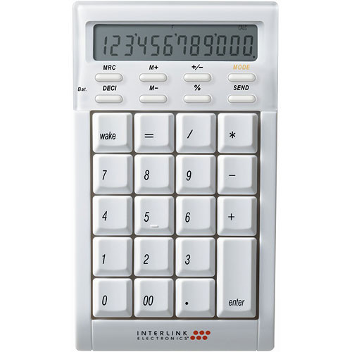 Interlink Electronics VP6270 Bluetooth Calculator Keypad