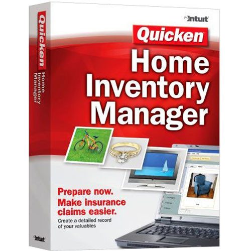 Intuit Quicken Home Inventory Manager Software for Windows