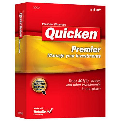 Intuit Quicken Premier 2009 Software for Windows