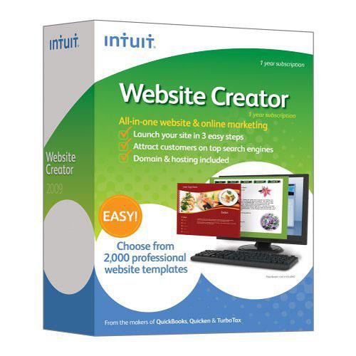 Intuit Website Creator Software for Windows