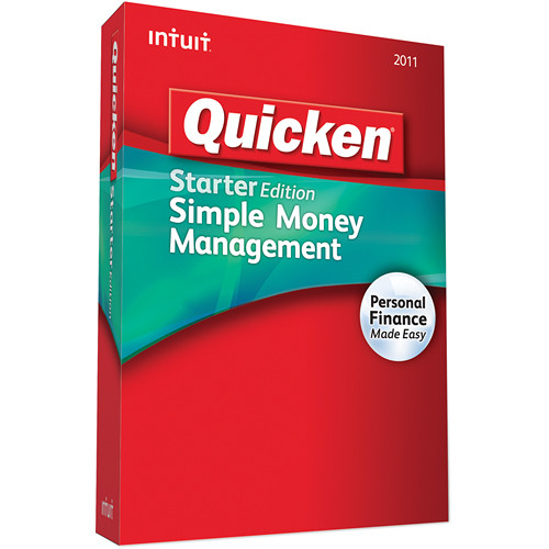 Intuit Quicken Starter Edition 2011 Software