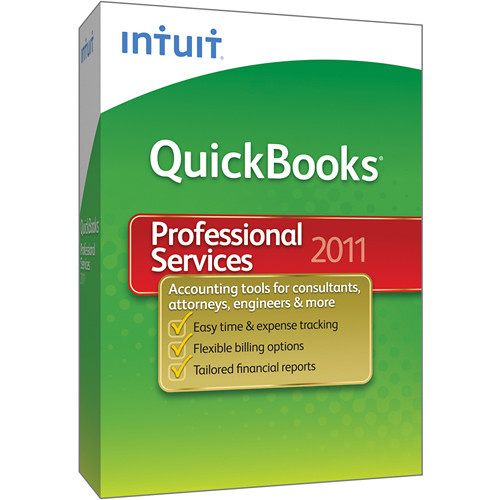Intuit QuickBooks Premier Professional Services 2011 Software
