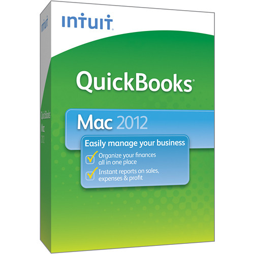 Intuit QuickBooks 2012 For Mac (1-User)