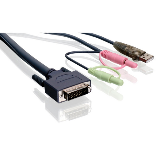 IOGEAR 10' Dual-Link DVI KVM Cable