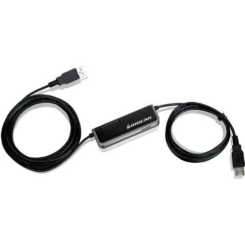 IOGEAR USB Laptop KVM Switch with File Transfer