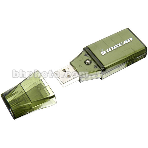 IOGEAR Memory Stick Duo/PRO Duo, USB 2.0 Interface, Pocket Card Reader/Writer