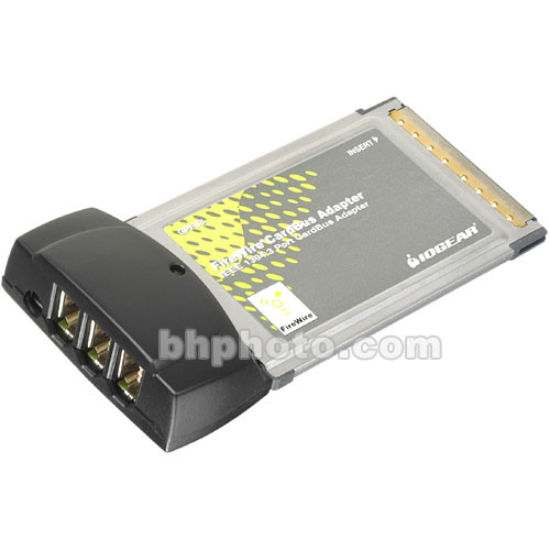 IOGEAR 3-Port 6-Pin PCMCIA Firewire (Cardbus) - Mac/Win