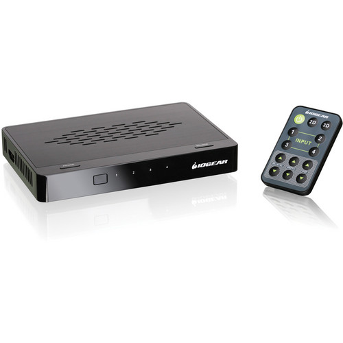 IOGEAR 3D Complete+ 4-Port HDMI Video Switcher