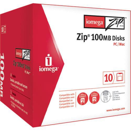 Iomega 100MB Zip Disk (10-Pack) 690670 B&H Photo Video