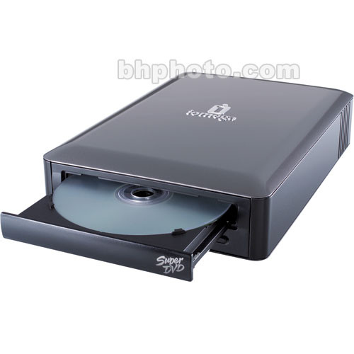 Iomega Super DVD 18x Dual-Format USB External DVD Burner