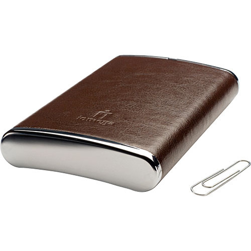 Iomega 250GB eGo Portable Hard Drive (Brown Leather)