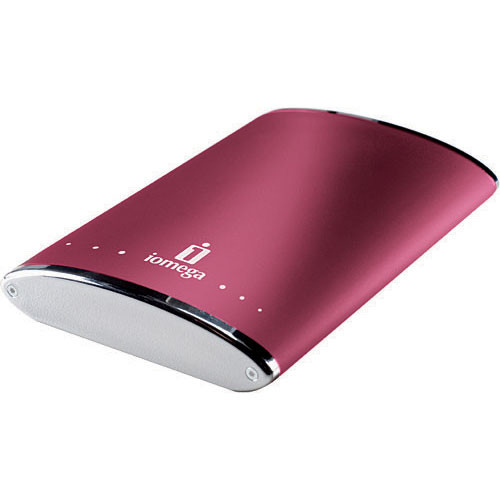 Iomega 250GB eGo Portable  Hard Drive (Pink)