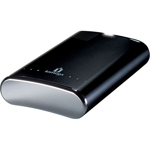 Iomega 1TB Ego Desktop USB 2.0 External Hard Drive (Jet Black)