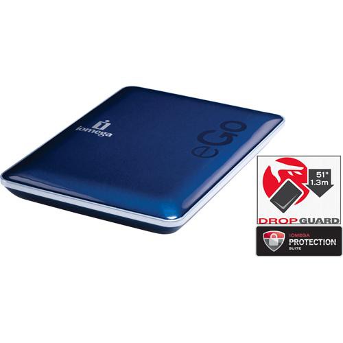 Iomega 320GB eGo Portable  Hard Drive (Midnight Blue)