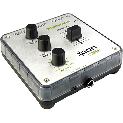 ION Audio Express DJ - USB Interface and Control Surface with MixMeister Express Software