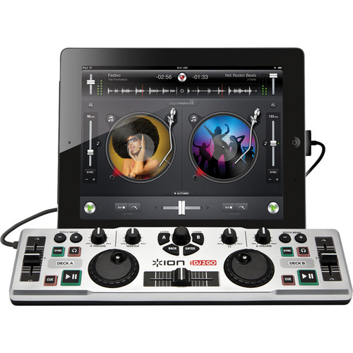 ION Audio iDJ 2 Go DJ System for iPad, iPhone and iPod touch