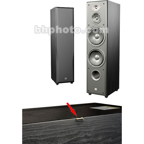 JBL E90 E Series 3-Way, Floor Standing Speaker (Single) - Black
