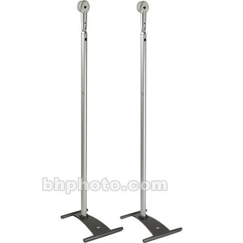 JBL FS-1000 Floor Stand for SCS-2007 Speakers - Pair - Silver