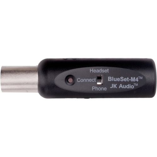 JK Audio BlueSet Wireless Headset Interface for Intercoms (4-Pin XLR-M)
