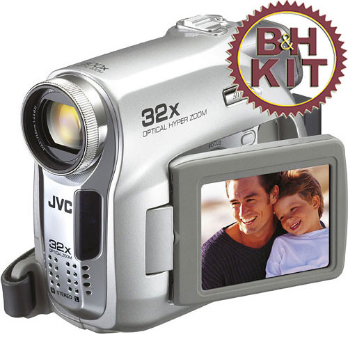 JVC GR-D396 Mini DV Camcorder Kit B&H Photo Video