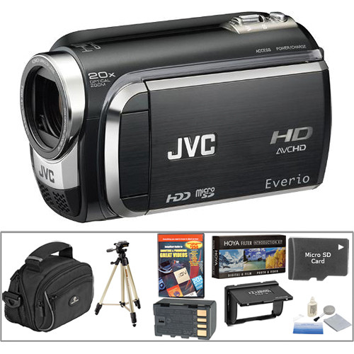 JVC GZ-HD320 Everio HD Hard Disk Camcorder Basic Kit