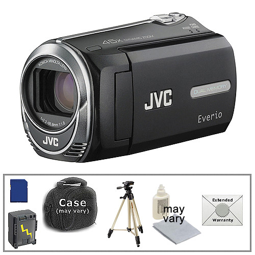 JVC GZ-MS250 Everio S Flash Memory Camera with Advanced Accessory Kit