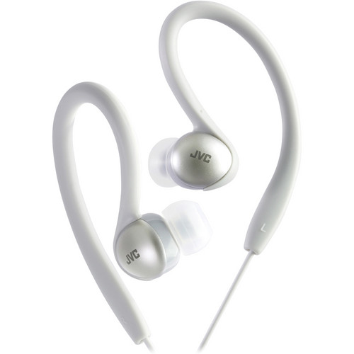 JVC HA-EBX5 In-Ear Sport Clip Headphones (Silver)