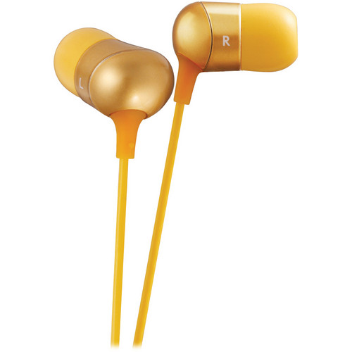 JVC HA-FX35 Marshmallow In-Ear Stereo Headphones (Orange)