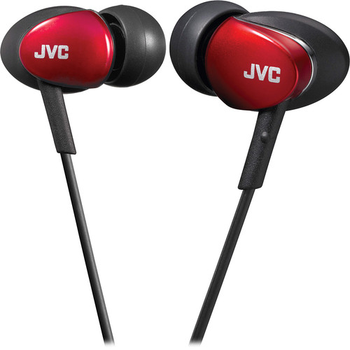 JVC HA-FX67 In-Ear Stereo Headphones (Red)