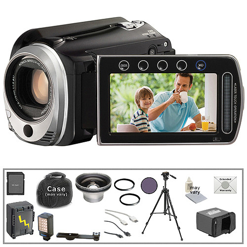 JVC GZ-HD520 HD Everio Camcorder with Deluxe Accessory Kit