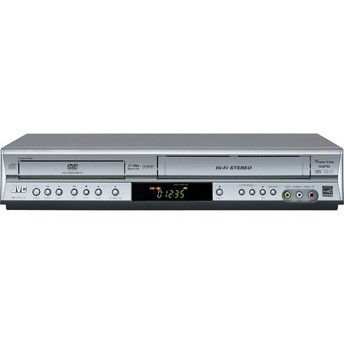 JVC HR-XVC12S DVD/VCR Combo Player (Silver)